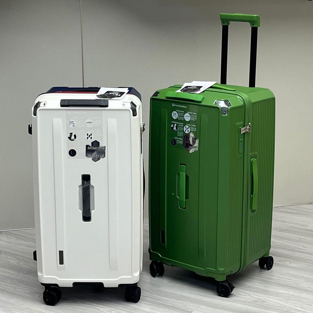 Antibacterial Extra Large Capacity 5-Wheel Trolley with Combination Lock for Check-in and Carry-on