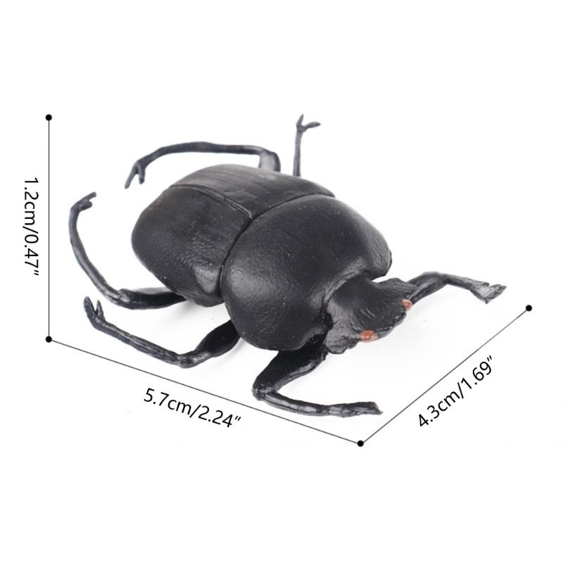 Simulation Insect Small Animal Toy Mosquitoes OrchidsMantis SpadeBeetle Simulation Animal Model Home Garden Ornaments