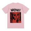 2026 Summer Britney Spears Metal Rock Graphic Tshirt Men Women Fashion Hip Hop T Shirts Vintage Short Sleeve Tee Oversized Y2k