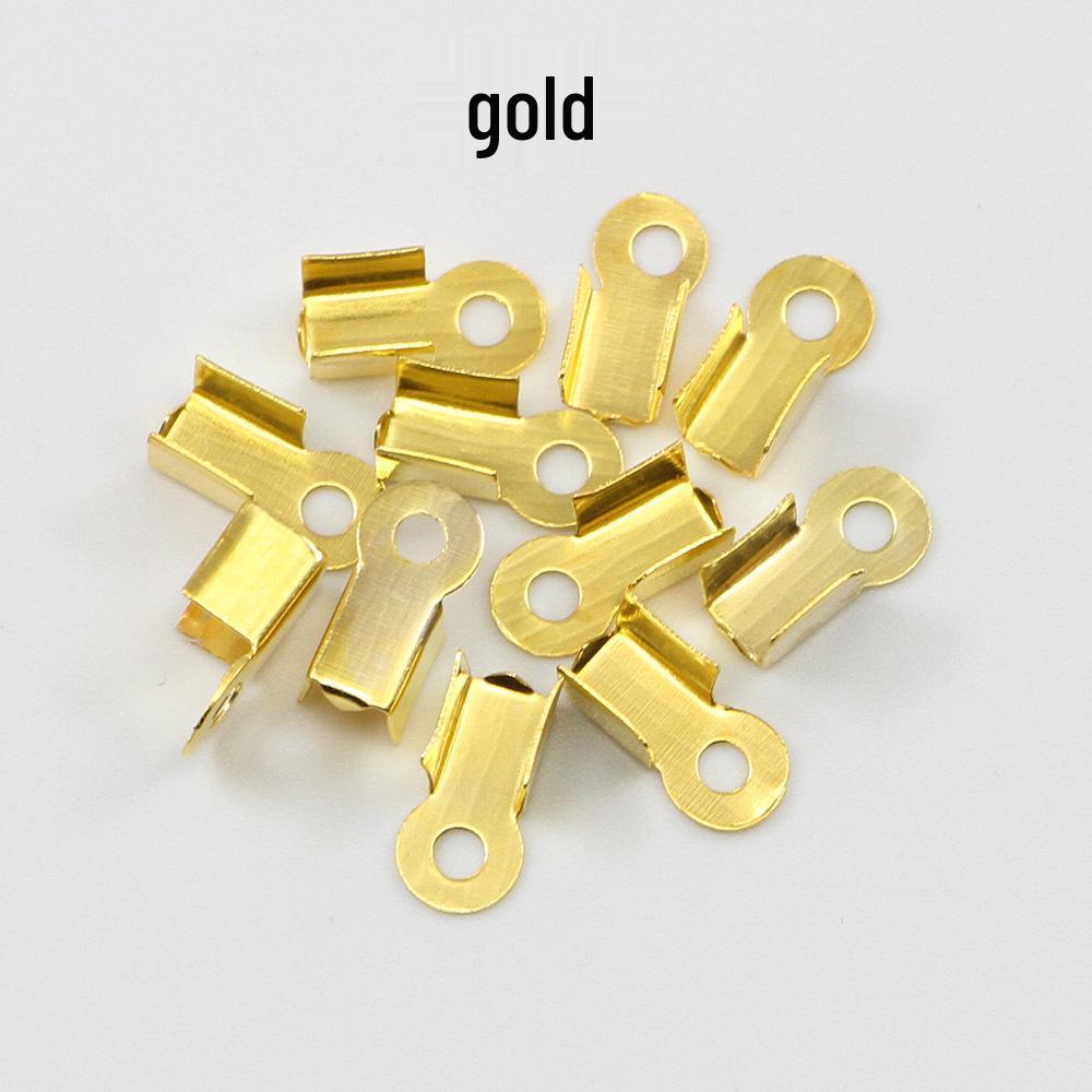 Leather Cord Clamps & Crimp Ends for DIY Jewelry Bracelets