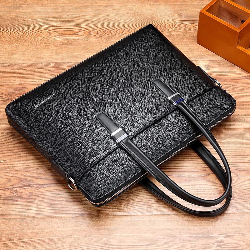 Li Shen Men's Business Large Capacity Messenger Bag
