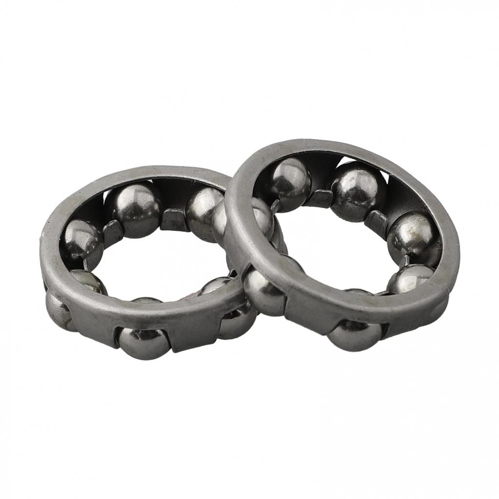 Kraftige stålkulelager - for terrengsykler og landeveissykler - 2 STK