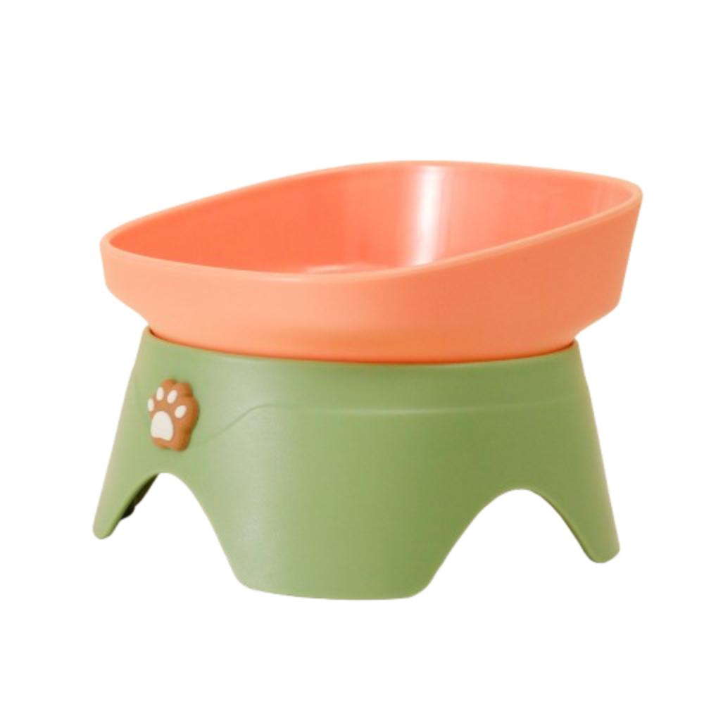 

Raised Design Puppy Food Bowl Anti Spill Drinking Feeding Bowl Durable Cats Feeder Pet Feeding розовый