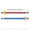 New 20-500CM 304 Stainless Steel Shower Head Hose Flexible Anti Scald Coated 1/2"plumbing Hose for Bathroom Toilet Accessories