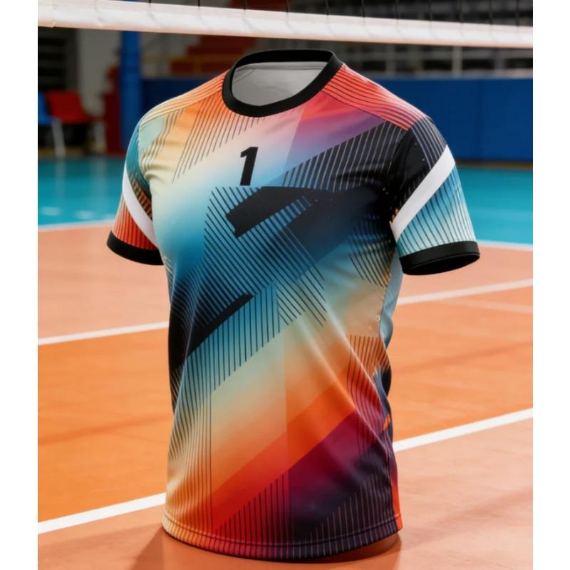 Casual Versatile Plus-Size Activewear T-Shirt 2026 Badminton Basketball Soccer Breathable Short Sleeve Jersey