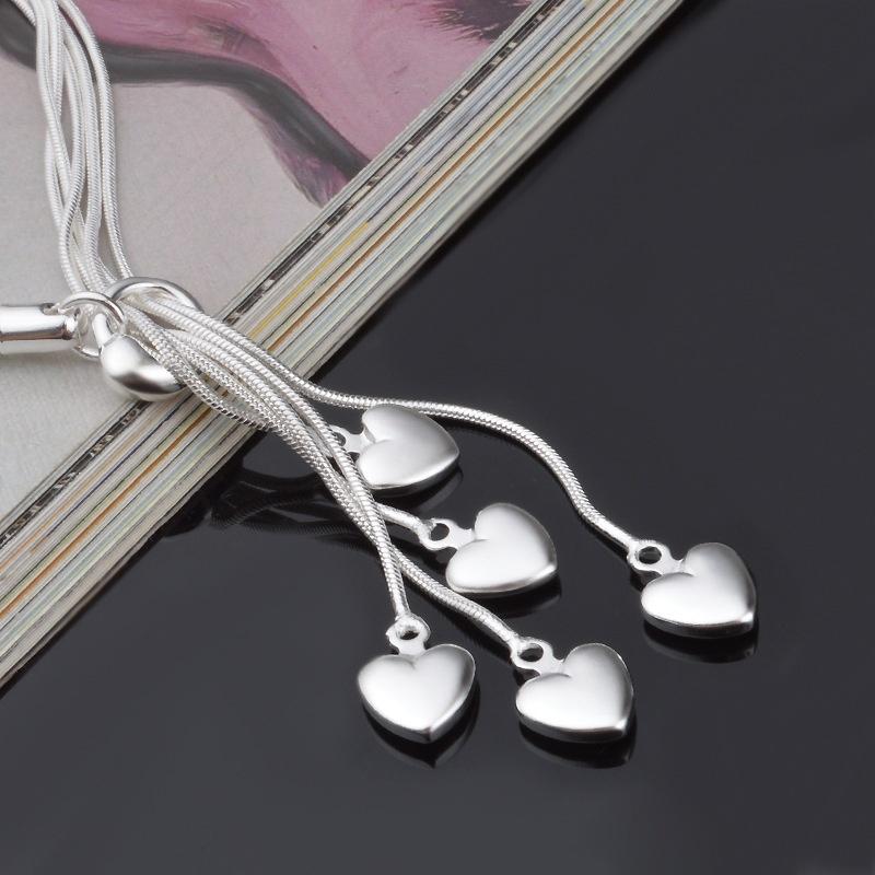 Hot Fashion Charm Tassel Heart Pendant  Chain Bracelets