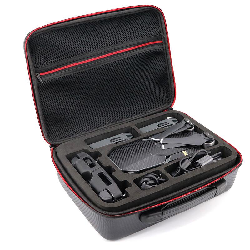 Portable Case Mavic Pro Remote Control Battery Charger Handbag Shoulder Bag PU Waterproof Box for DJI Mavic Pro 1 Drone