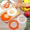 CoguZed 8 Pack 3.75 Inch Silicone Jar Gaskets & Rubber Seals for Glass Jars, Fido Jar Replacement Gaskets, Airtight Mason Jar Seals for Regular Mouth