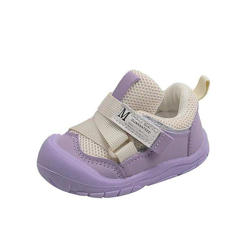New Baby Girl Shoes Soft Soles Anti Slip Design Shoes Baby Fashion Versatile for Babies Boy Shoe Breathable Childr Walking Shoe