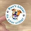 Sterilizează Castrează Salvare Animale Autocolant Sprijină Salvarea și Adopția Câinilor Nu Arunca Gunoi Sterilizează-ți Animalul de Companie S66