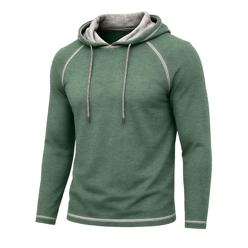 Men S Hooded Long Sleeve T Shirt