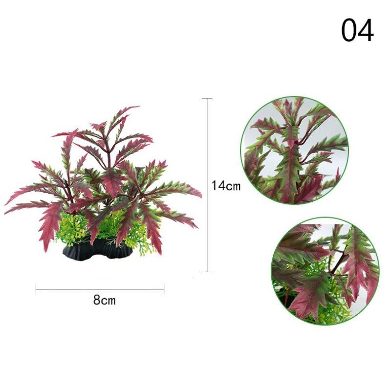 13 Kinds Artificial Aquarium Decor Plants Water Weeds Ornament Aquatic Plant