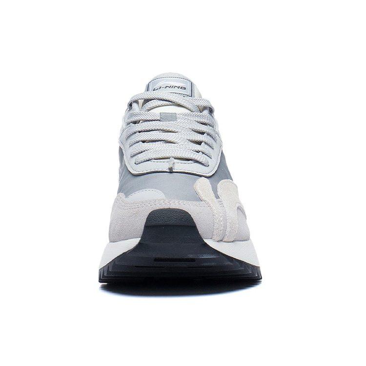 Li Ning Fabric Low top Cushioning Slip Resistant Abrasion Resistant Lightweight Rebound Sports Casual Shoes Women's AGCS262-6