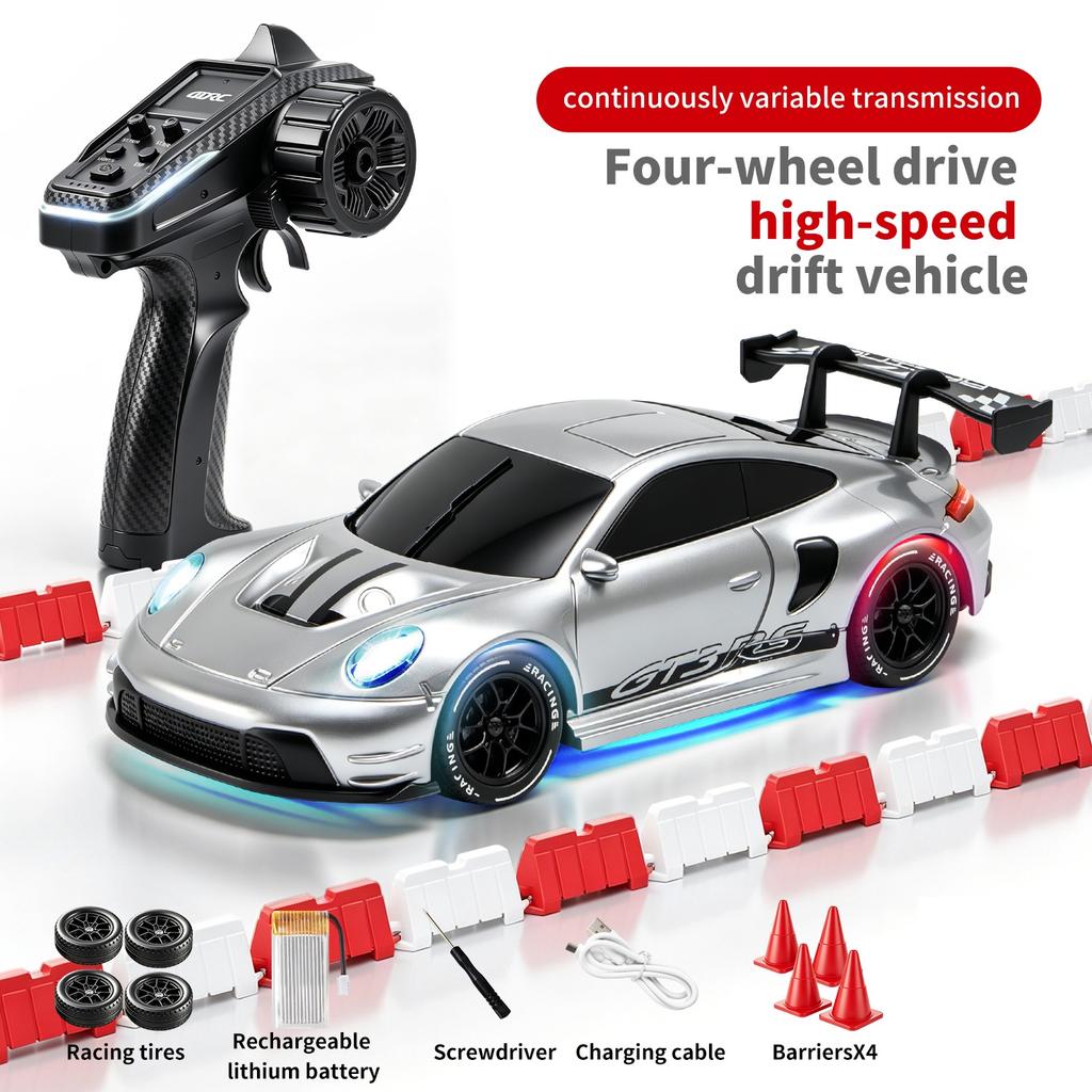 1:43 4D RC Full Scale Mini Drift Remote Control Car 4WD APP Control Racing Car Children's Toy Car Male