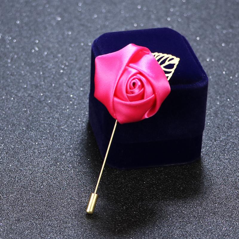 Exaggerate Multi-Layer Fabric Rose Flower Brooch For Women Girl Magazine Wedding Shoot Accessory Pin Dress Suit Corsage