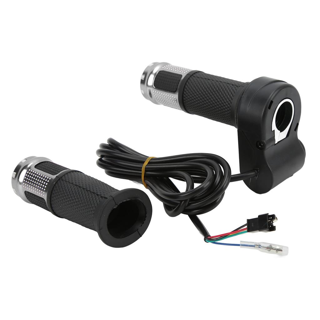 1Pair Twist Throttle Grips Bike Scooter Throttle Handle Grip Speed Governing for Electric
