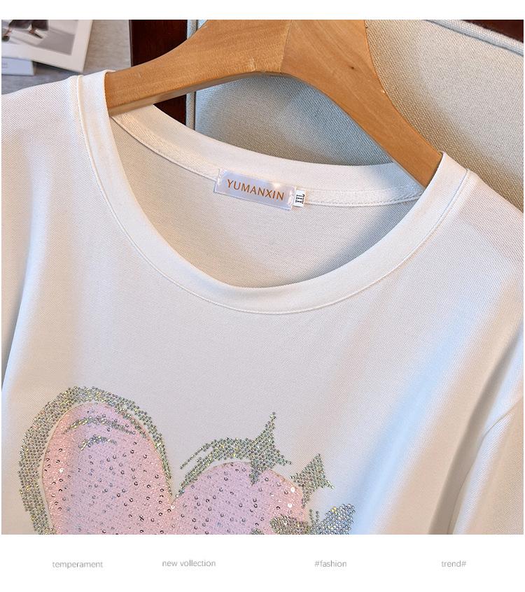 Plus Size Women's Summer Slimming Mid-Length Loose Dress