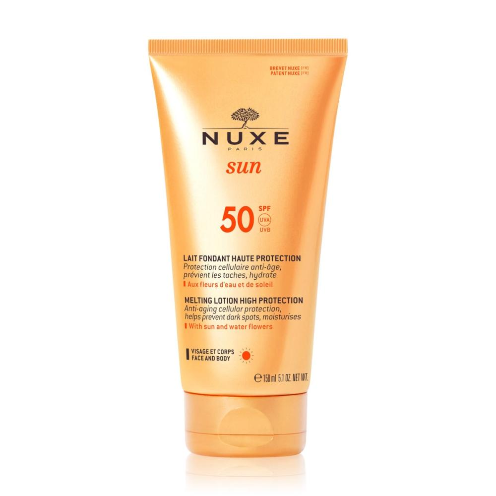 

Солнцезащитный лосьон для лица и тела NUXE SPF50, 150 мл