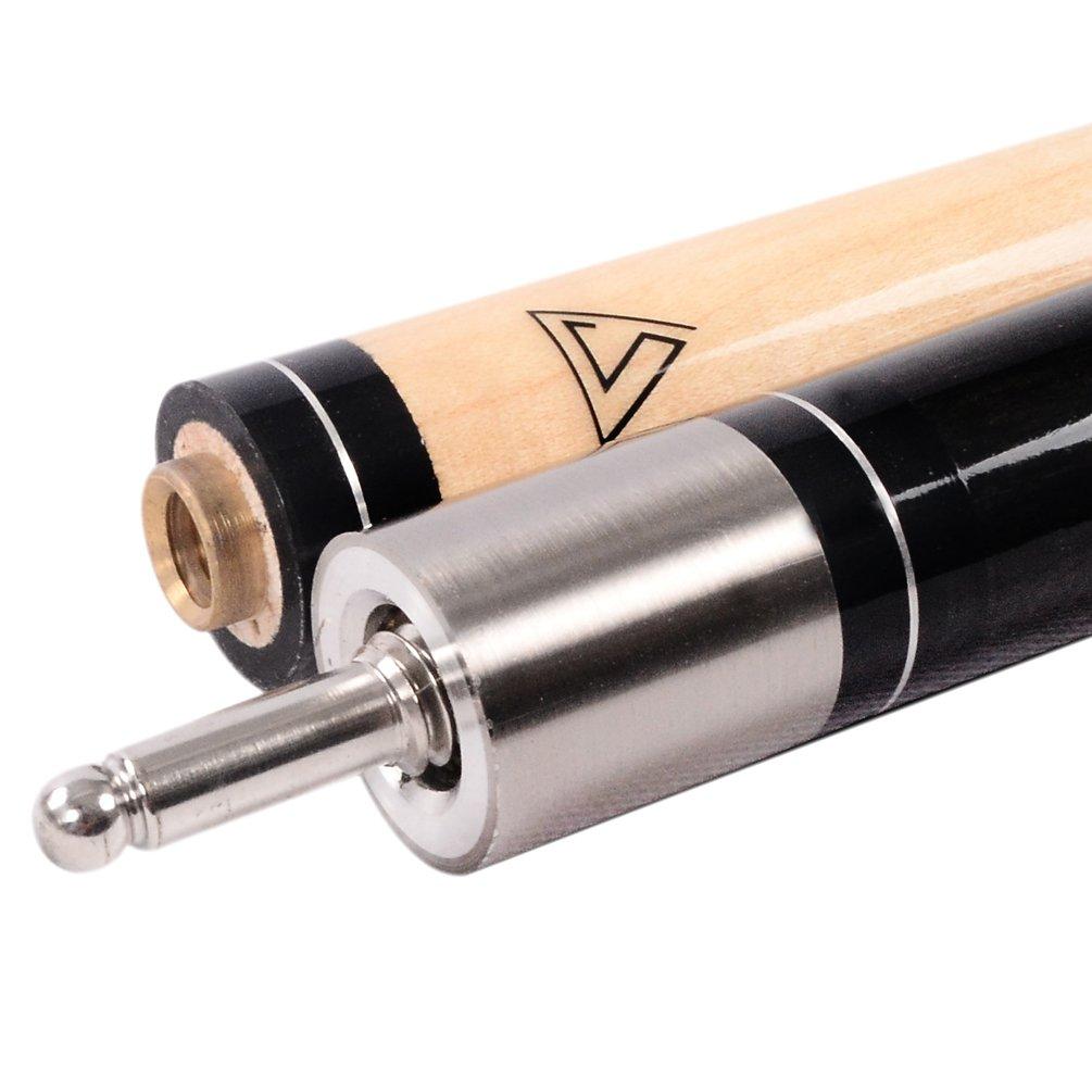 Cuesoul 21 oz Quick Release Joint Cue Stick Cleaning Towel Joint Protector 57-inch + + (CSPC011)