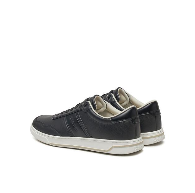 Мужские кроссовки Calvin Klein Low top lace up logo hm0hm01653 чёрные