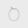 Deep Rose Pearl Dot Bracelet