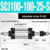 SCJ Adjustable Stroke High Thrust Pneumatic Cylinder SCJ32-160
