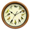 Cuckoo Round Wall Clock with Cuckoo Call On the Hour, Christmas-themed Wall Clock with Music