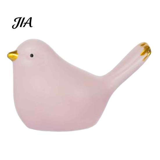 Modern Ceramic Bird Figurines Birds Figurine, Matte Glaze Statue, Animals Ornaments, Mini Elegant Desktop Ornament Crafts Home Decoration for