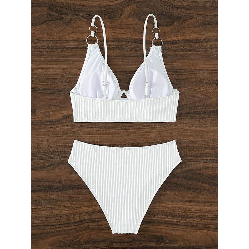 Swimsuit Bikini Two Piece Swimsuits Women Push Up Summer Bathing Suit Beachwear High Waist Swimwear