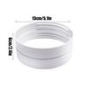 Portable AC Exhaust Hose 5.1/5.9 Inch Exhaust Duct Extension Pipe Docking Connector For Intake Outlet Cooling Heating Mobile