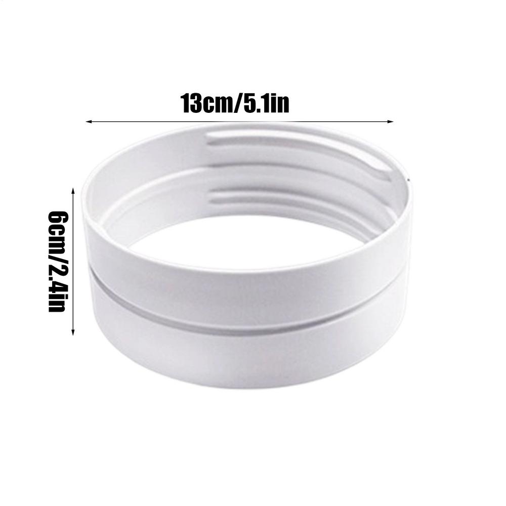 Portable AC Exhaust Hose 5.1/5.9 Inch Exhaust Duct Extension Pipe Docking Connector For Intake Outlet Cooling Heating Mobile