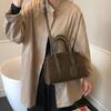 2025 Autumn Retro High-End Women's Single Shoulder Crossbody Bag, Lazy Style Boston Handbag