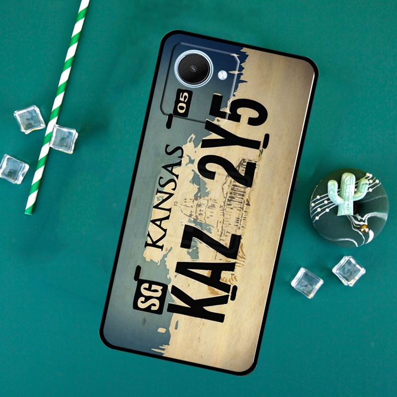Supernatural License Plate For Realme 15 14 13 12 11 10 Pro Plus C65 C67 C63 C61 C55 C51 C53 C35 C75 GT6 GT7 Pro Case