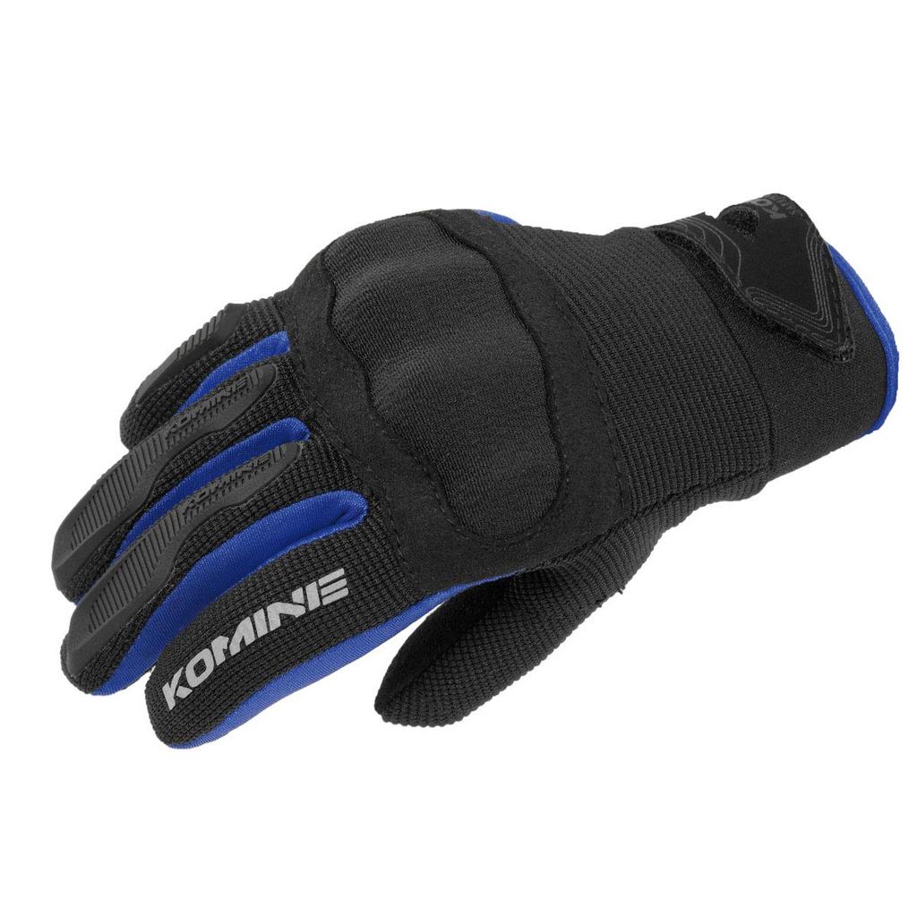 Motorcycle Protective Kids Mesh Gloves Blue KM 13093 Mesh Material [Komine] RGK-006