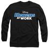Monsters At Work Unisex Adult Dark Logo T-Shirt
