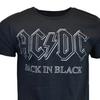 New ACDC Mens T Shirt S-4XL Rock Tour Band Metal Hard Vintage Music BLACK NEW High-end Luxury Is for Both Men and Women Top Y2k