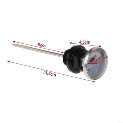 2025 New Motorcycle Dirt Pit Bike Parts Oil Cap for Tank Temperature Gauge Fits 110cc 125