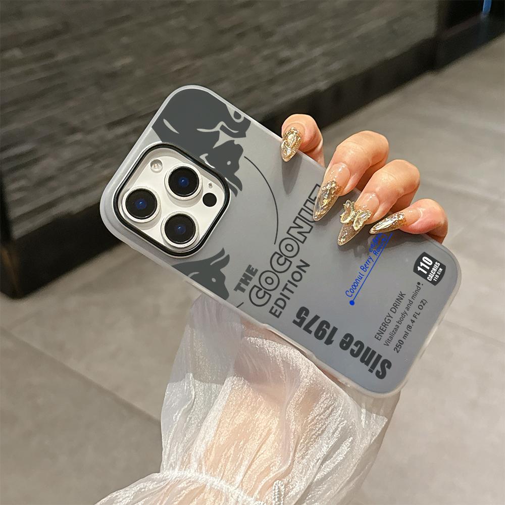 Fashion pattern cow Phone Case For iPhone 17 AIR 16 15 14 13 12 11 Pro Max Plus Matte Skin Feel Shell Cover