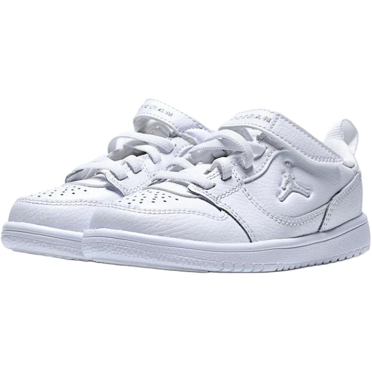 Jordan Court Connect Comfortable Versatile Low-Top Kids Basketball Shoes Kids sneakers White IQ6046-100