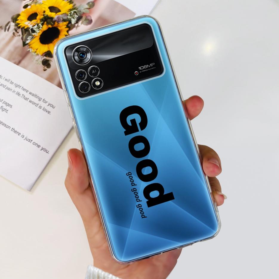 Für Xiaomi Poco X4 Pro 5G Hülle Stilvolle Bemalte Abdeckung Weiche Silikon Handyhülle Für Xiaomi Poco M4 Pro 5G M4Pro X4Pro Fundas Coque