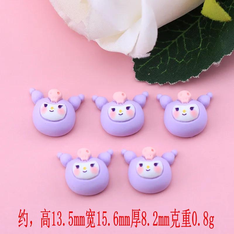 20 Pieces Of Cartoon Small Dog Cute Animal Series Resin Handmade Diy Jewelry Gifts Hair Clip Accessories
