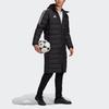 Adidas Tiro 21 Daunenjacke mit Kapuze, warme Winterjacke, Herren, Oberbekleidung, Schwarz, GM5245