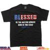 Blessed Is The Nation Whose GOD Is The LORD – USA Psalm 33 T-Shirt