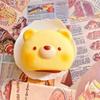 1Pcs Super-Soft Cream Bear Pu Slow-Rebound Pinch Fidget Toy Creative Stress-Relief Squishy Toy Cute Bear Squeeze Sensory Fidget