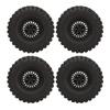 4PCS 2.2 Inch RC Crawler Tires Aluminum Alloy Replacement RC Crawler Tyres for 1 10 RC Crawler Car