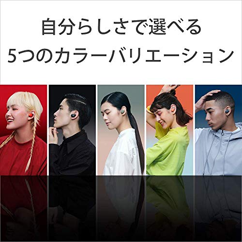 Sony WF-H800 True Wireless Earphones Hi-Res Audio Alexa Built-in 8H Playback Compact Lightweight Microphone Orange 2020 Model