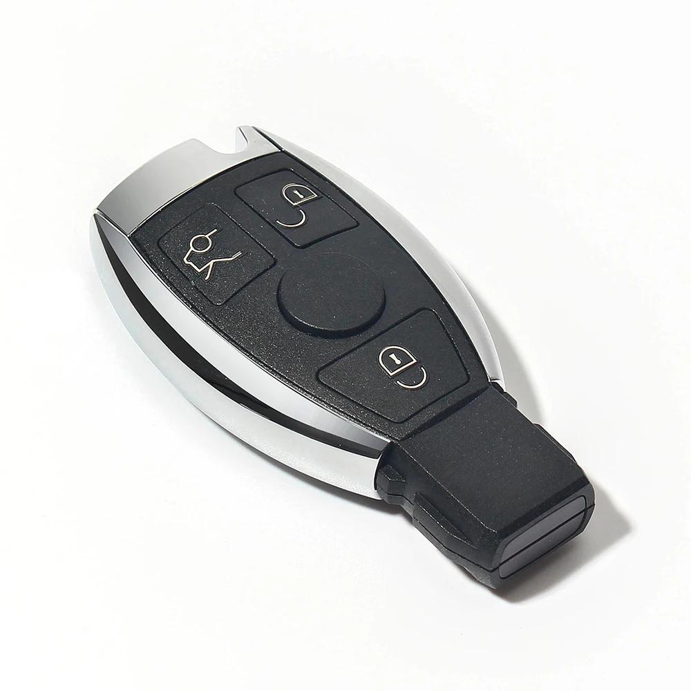 KEYYOU NEW 2/3/4 B Keyless Entry Remote Car Key For Mercedes Benz Year 2000+ Supports Original NEC and BGA AY1