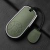 Aluminum Alloy Goatskin Car Key Case Cover For Greatwall Ora R1 R2 Good Cat Gt Lightning Cat Ballet Cat White Cat Iq Keychain