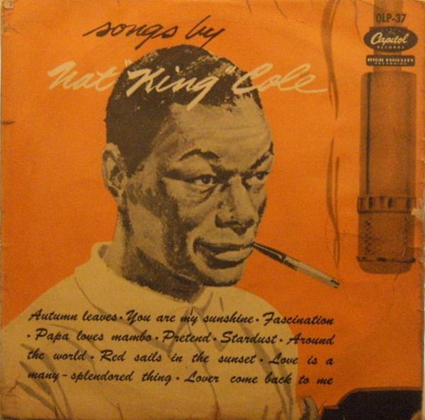

10inch Record NAT KING COLE - Songs By Nat King Cole OLP37 CAPITOL Japan Jazz Used