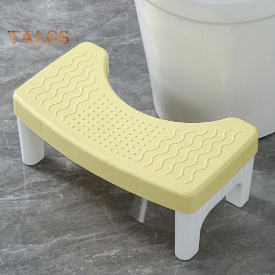 Fußhocker Breite Basis Rutschfeste Textur Ergonomisches Design Toilettenfußstütze Wasserdicht Vielseitiger Badhocker für Toilette Schwangerschaft ältere Menschen
